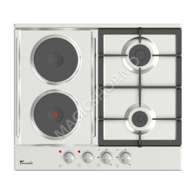 Plită combinata încorporabilă BRD60 2G2E IX